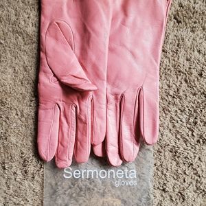 Italian leather gloves